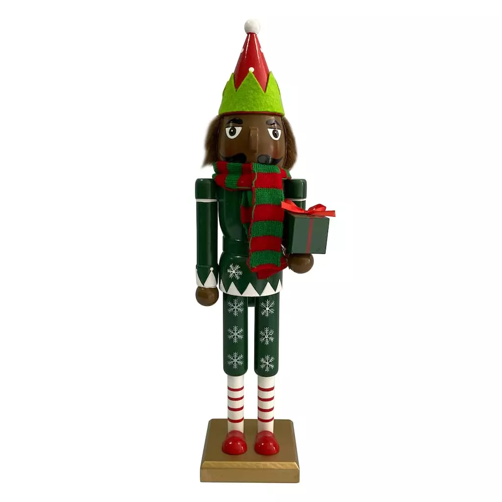 Deals ⌛ 16" Snowflake Elf Collectible Nutcracker by Ashland® ✨ 3 Deals ⌛ 16" Snowflake Elf Collectible Nutcracker by Ashland® ✨