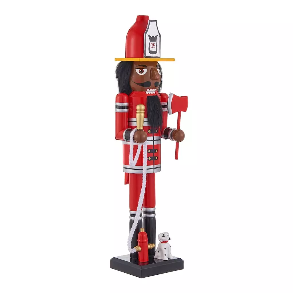 Best Sale 🔔 16" Fireman Nutcracker by Ashland® 🛒 4 Best Sale 🔔 16" Fireman Nutcracker by Ashland® 🛒 - Image 2