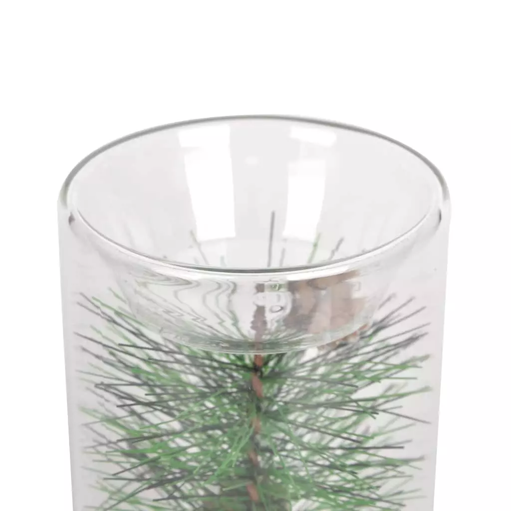 Best Pirce 🔔 6" Pine Leaf Glass Tealight Holder by Ashland® 😍 5 Best Pirce 🔔 6" Pine Leaf Glass Tealight Holder by Ashland® 😍 - Image 3