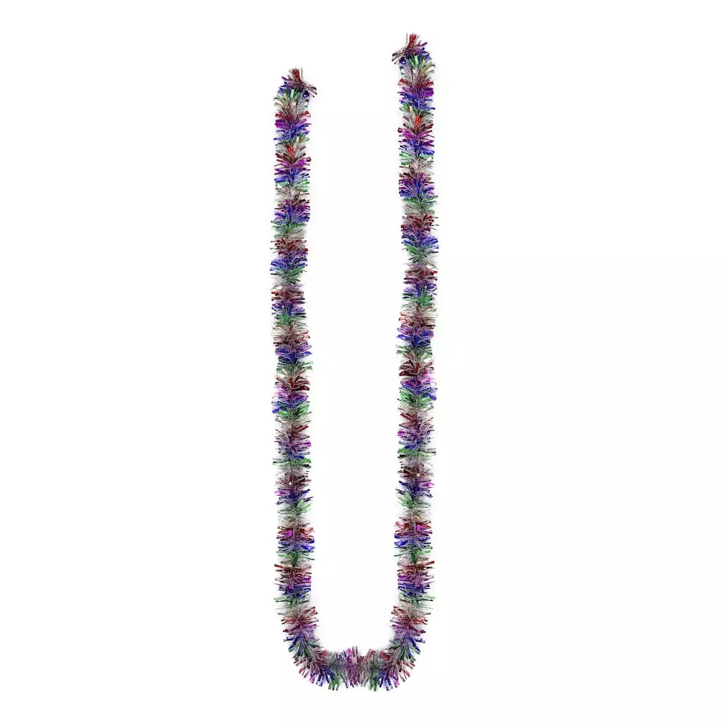 New ✨ 12ft. Rainbow Tinsel Garland by Ashland® ✨ 4 New ✨ 12ft. Rainbow Tinsel Garland by Ashland® ✨ - Image 2