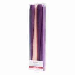 Cheap 😍 10" Smooth Purple & Pink Advent Taper Candles, 4ct. by Ashland® ⌛ 9 Cheap 😍 10" Smooth Purple & Pink Advent Taper Candles, 4ct. by Ashland® ⌛ -Ashland Sale Store 10699943 5