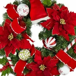 Coupon ⭐ 30" Santa Hat With Legs Wreath by Ashland® ✨ -Ashland Sale Store 10699995 2
