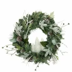 Brand new 🧨 28" Christmas Tree & Pinecone Wreath by Ashland® 🛒