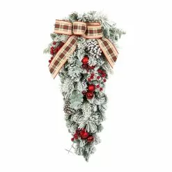 Top 10 😉 28" Pine, Eucalyptus & Berry Teardrop Swag by Ashland® 😀