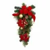 Best Pirce ⌛ 32" Poinsettia & Pinecone Teardrop by Ashland® ✔️ -Ashland Sale Store 10700004 1