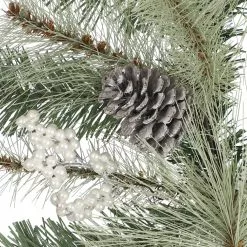 Budget ⌛ 26" Cream & Green Pine Berry Wreath by Ashland® 👍 -Ashland Sale Store 10700005 2