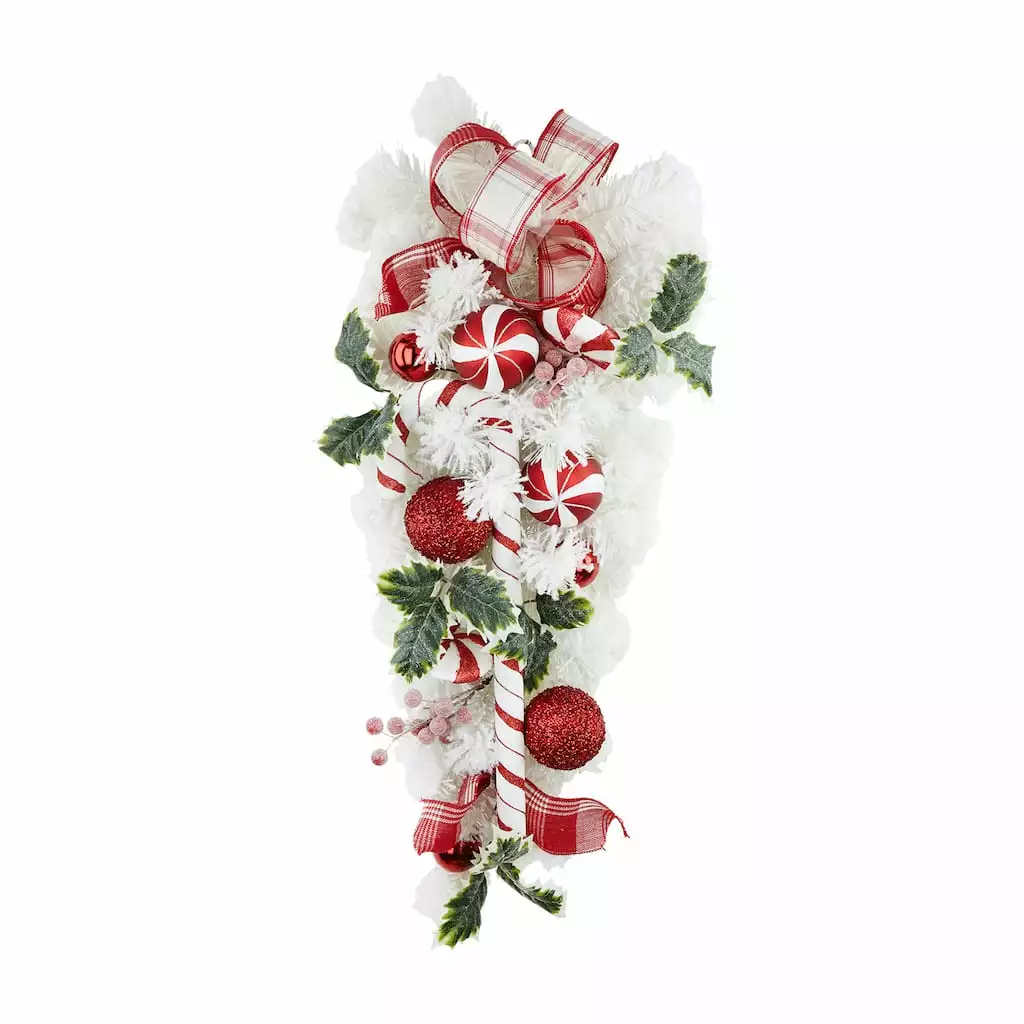 Best Pirce ⌛ 30" 👏 Christmas Candy Cane Teardrop by Ashland® 😀 3 Best Pirce ⌛ 30" 👏 Christmas Candy Cane Teardrop by Ashland® 😀