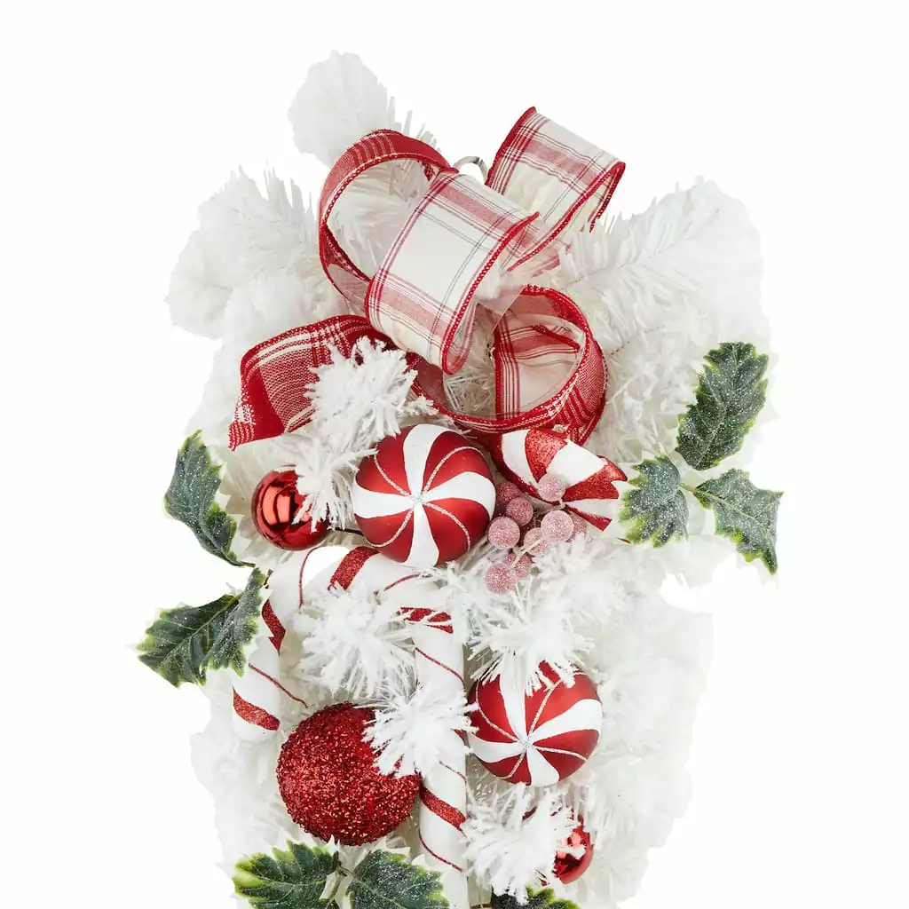 Best Pirce ⌛ 30" 👏 Christmas Candy Cane Teardrop by Ashland® 😀 4 Best Pirce ⌛ 30" 👏 Christmas Candy Cane Teardrop by Ashland® 😀 - Image 2