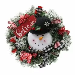 Coupon ⭐ 23" Snowman Wreath by Ashland® 😉