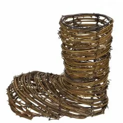 Hot Sale 🥰 8" Grapevine Santa Boot Decoration by Ashland® 😀