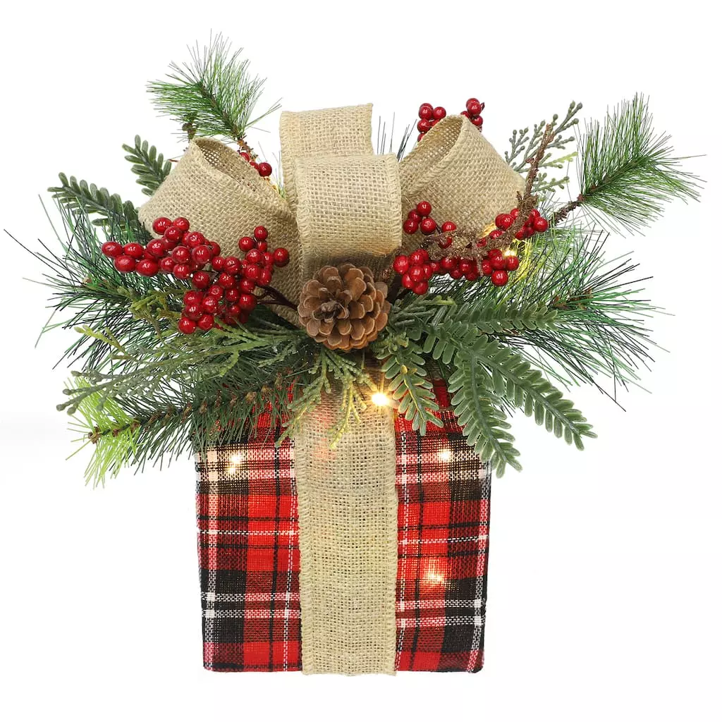 Best reviews of 🛒 13" Red & Green Gift Box With LED Lights by Ashland® ✔️ 4 Best reviews of 🛒 13" Red & Green Gift Box With LED Lights by Ashland® ✔️ - Image 2