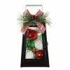 Cheapest 🔥 12" Black Lantern With Ornaments & LED Lights by Ashland® 😀 -Ashland Sale Store 10700065 1