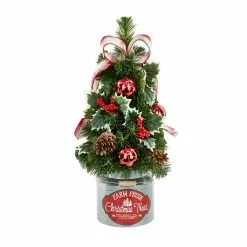 Wholesale ⌛ 2ft. Potted Artificial Tree With Holly Berries by Ashland® 👍