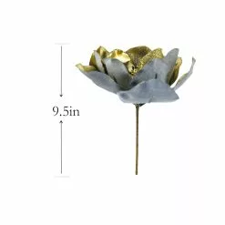 Hot Sale 🛒 Gold Poinsettia Pick by Ashland® ❤️ -Ashland Sale Store 10700089 3