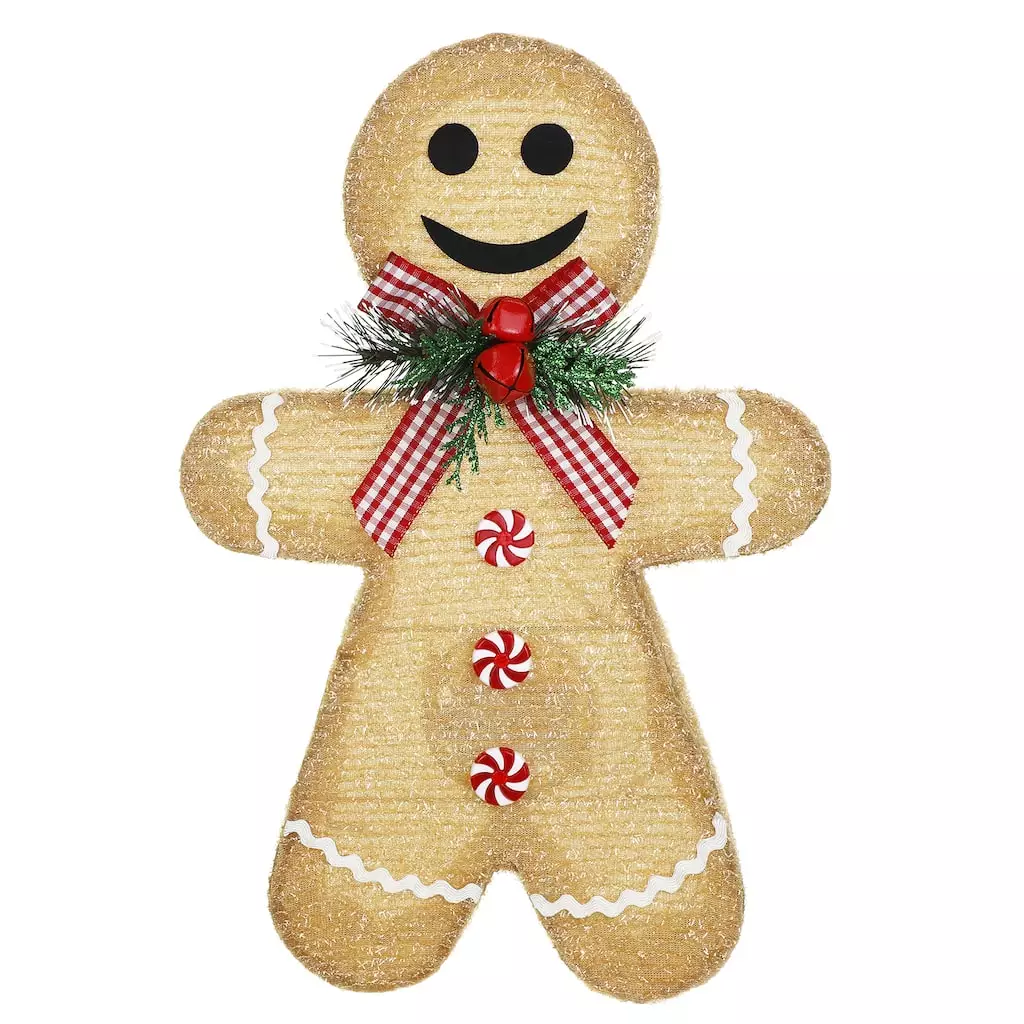 Wholesale 😍 15" Gingerbread Man With LED Lights by Ashland® 🤩 3 Wholesale 😍 15" Gingerbread Man With LED Lights by Ashland® 🤩