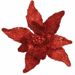 Outlet ⭐ Red Poinsettia Pick by Ashland® 🎉