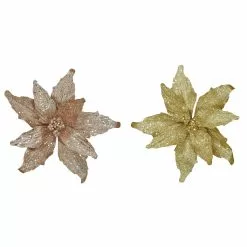 Brand new ❤️ Assorted Glitter Poinsettia Pick by Ashland® ✔️