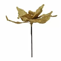 Brand new ❤️ Assorted Glitter Poinsettia Pick by Ashland® ✔️ -Ashland Sale Store 10700096 10