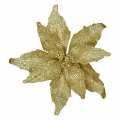 Brand new ❤️ Assorted Glitter Poinsettia Pick by Ashland® ✔️ -Ashland Sale Store 10700096 7
