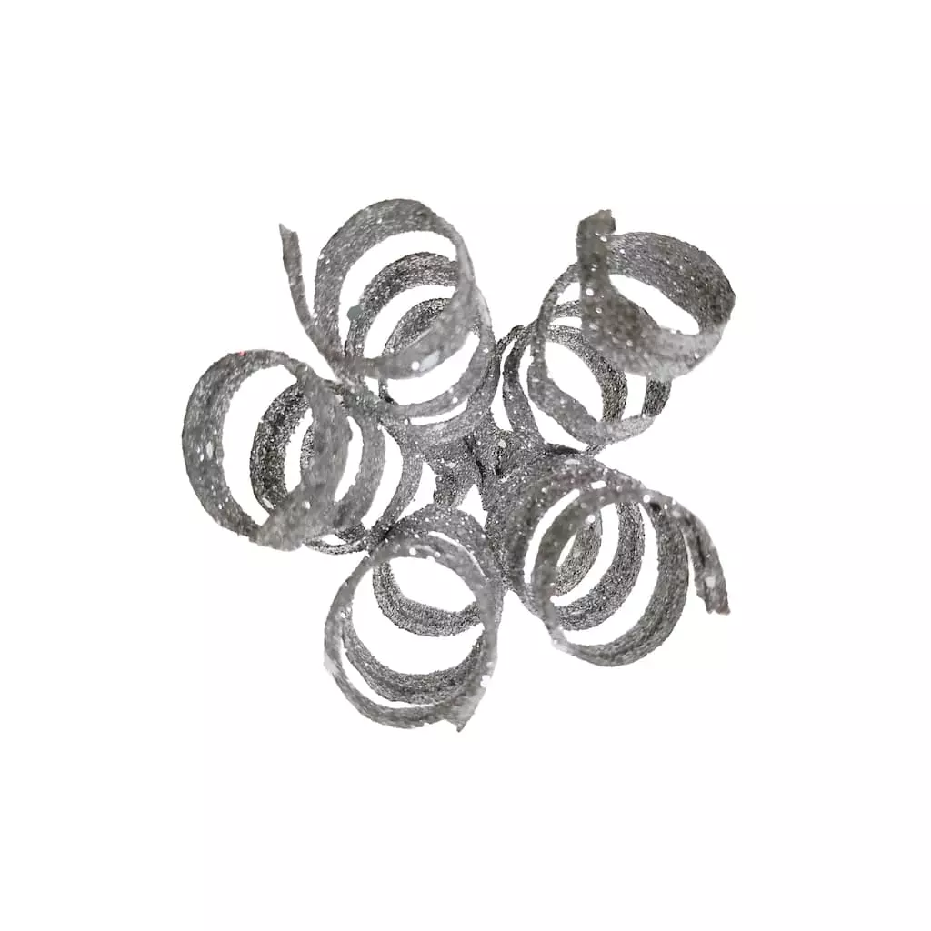 Best Sale ❤️ Silver Glitter Coils Pick by Ashland® ✔️ 4 Best Sale ❤️ Silver Glitter Coils Pick by Ashland® ✔️ - Image 2