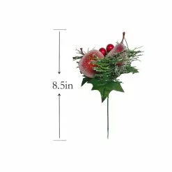 Best Pirce ⭐ Iced Red Apple, Pear & Pine Pick by Ashland® 🎉 -Ashland Sale Store 10700118 3