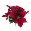 Buy ✨ Burgundy Berry, Pinecone & Poinsettia Mixed Bush by Ashland® ✔️ -Ashland Sale Store 10700142 1