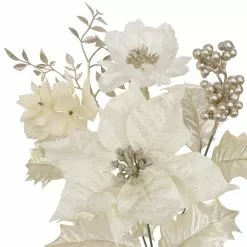 Coupon ⌛ Champagne Poinsettia, Peony & Berry Bush by Ashland® 😍 6 Coupon ⌛ Champagne Poinsettia, Peony & Berry Bush by Ashland® 😍 -Ashland Sale Store 10700158 3