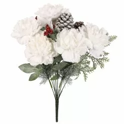 Budget 🛒 White Peony, Pine & Pinecone Bush by Ashland® 👍