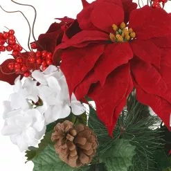 Cheapest 🎁 Red Poinsettia & Hydrangea Bush by Ashland® ⭐ -Ashland Sale Store 10700160 2
