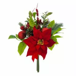 Best Pirce 💯 Poinsettia & Berry Bush by Ashland® ✔️
