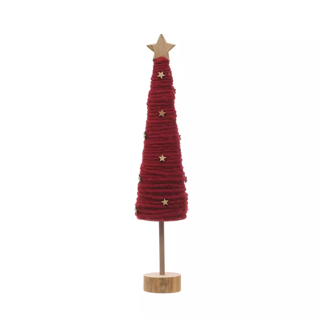 New 🔥 Assorted 18.5" Wool Tabletop Tree by Ashland® 🌟 5 New 🔥 Assorted 18.5" Wool Tabletop Tree by Ashland® 🌟 - Image 3