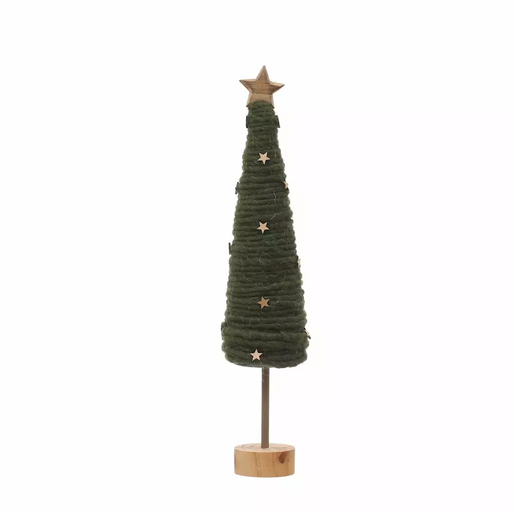 New 🔥 Assorted 18.5" Wool Tabletop Tree by Ashland® 🌟 6 New 🔥 Assorted 18.5" Wool Tabletop Tree by Ashland® 🌟 - Image 4
