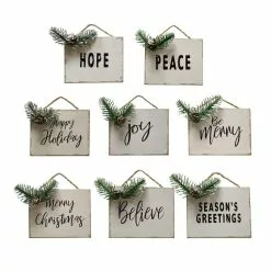 Deals ⭐ Assorted Christmas Themed Wall Sign by Ashland® 🧨
