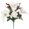 Best Pirce ⭐ Mixed Rose, Poinsettia, Pinecone & Berry Bouquet by Ashland® 🎉 -Ashland Sale Store 10700362 1