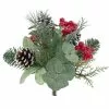 Budget 🎁 Sugared Red Berry & Pinecone Mixed Bush by Ashland® ⌛ -Ashland Sale Store 10700386 1