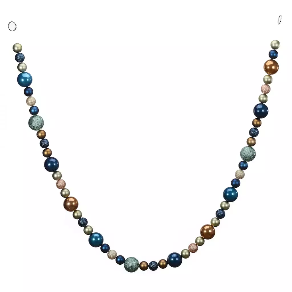 Coupon ๐ 6ft. Gold & Blue Ball Garland by Ashland® ๐ 4 Coupon ๐ 6ft. Gold & Blue Ball Garland by Ashland® ๐ - Image 2