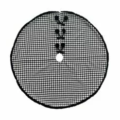 Top 10 🤩 48" Houndstooth Tree Skirt by Ashland® ✔️