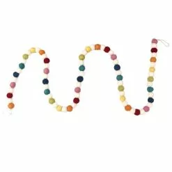 Brand new 🎉 6ft. Bright Multicolor Felt Pom Pom Garland by Ashland® 🥰 -Ashland Sale Store 10700465 3