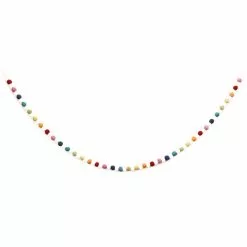 Brand new 🎉 6ft. Bright Multicolor Felt Pom Pom Garland by Ashland® 🥰 -Ashland Sale Store 10700465 4