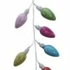 Promo 🛒 6ft. Large Glitter Light Bulb Garland by Ashland® ⌛ -Ashland Sale Store 10700474 1