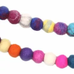 Budget 😍 Assorted 6ft. Multicolor Felt Pom Pom Garland by Ashland® 🔥 -Ashland Sale Store 10700484 4