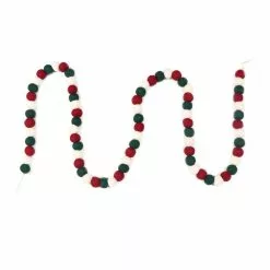 Top 10 ✔️ Assorted 6ft. Red & Green Felt Pom Pom Garland by Ashland® ✔️ -Ashland Sale Store 10700508 3