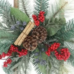 Top 10 😉 22" Christmas Wall Pane with Pinecones & Berries by Ashland® 🤩 -Ashland Sale Store 10700650 3