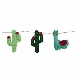 Promo ❤️ 6ft. Cactus & Alpaca Garland by Ashland® ⌛