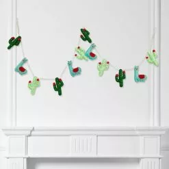 Promo ❤️ 6ft. Cactus & Alpaca Garland by Ashland® ⌛ -Ashland Sale Store 10700652 3