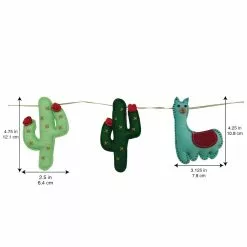 Promo ❤️ 6ft. Cactus & Alpaca Garland by Ashland® ⌛ -Ashland Sale Store 10700652 5