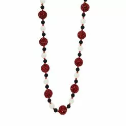 Brand new 😀 6ft. Red, Black & White Pom-Pom & Bead Garland by Ashland® 😉