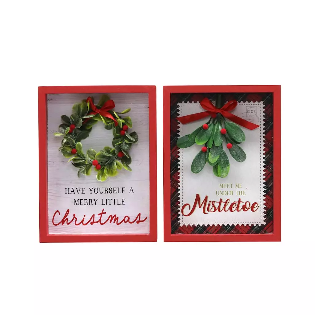 Coupon 👍 Assorted 7.8" Christmas Greenery Tabletop Sign by Ashland® 🌟 3 Coupon 👍 Assorted 7.8" Christmas Greenery Tabletop Sign by Ashland® 🌟