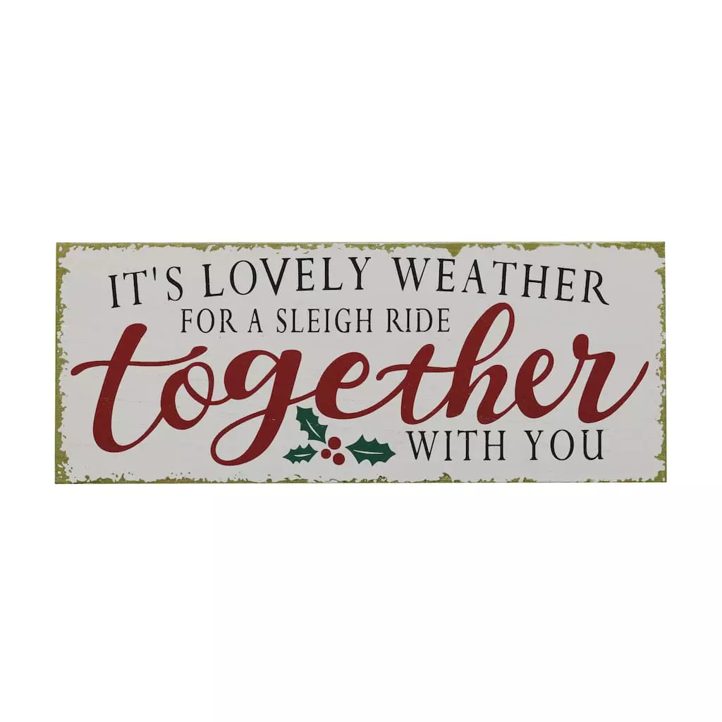 Outlet ✔️ Assorted 14" Christmas Themed Tabletop Sign by Ashland® 🧨 6 Outlet ✔️ Assorted 14" Christmas Themed Tabletop Sign by Ashland® 🧨 - Image 4