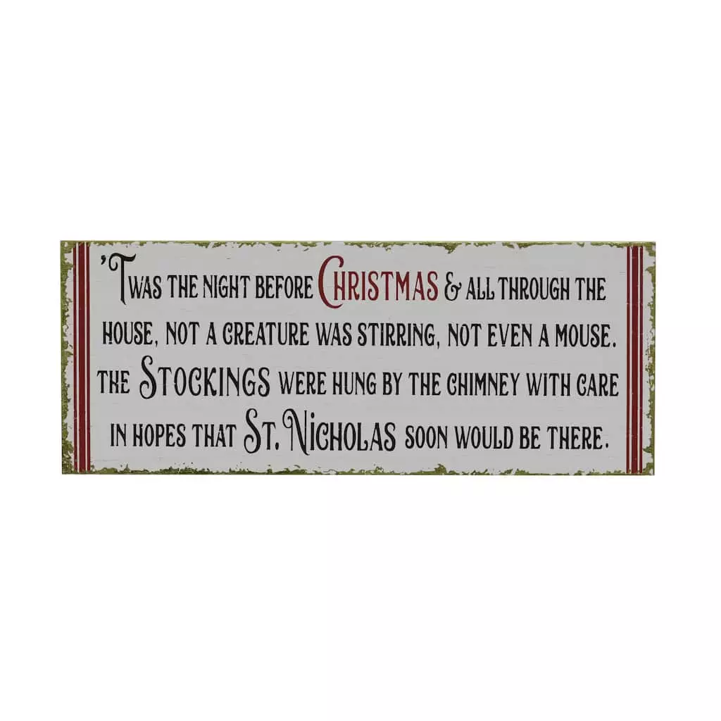 Outlet ✔️ Assorted 14" Christmas Themed Tabletop Sign by Ashland® 🧨 5 Outlet ✔️ Assorted 14" Christmas Themed Tabletop Sign by Ashland® 🧨 - Image 3